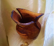 Dekorácie - Prírodná váza s kôrou " Obor jabloňový" - 3461617