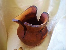 Dekorácie - Prírodná váza s kôrou " Obor jabloňový" - 3461621