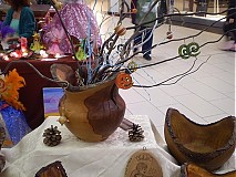 Dekorácie - Prírodná váza s kôrou " Obor jabloňový" - 3461630
