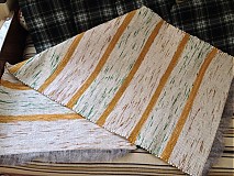 Úžitkový textil - Hnedý pásik 160 x 75 cm - 3483350
