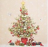 Papier - Petite Christmas Tree - Vianočný stromček - 3489077