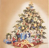 Papier - Classical Christmas Tree - Vianočný stromček - 3489148