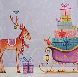 Papier - Reindeer at Work - Vianočný sob - 3499310