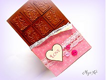 Papiernictvo - Čokoládku ľúbim, ale Teba viac! - 3584106