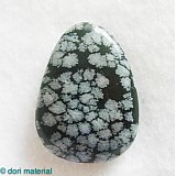 Minerály - obsidián 39 x 28 x 6 mm - 3597275