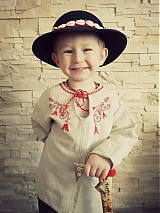 Detské oblečenie - folklórna košeľa pre Janíčka - 3615353