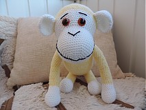 Hračky - slniečková opička :) - 3628980