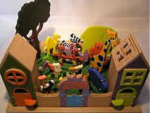 Hračky - Zoo - drevená hračka pre deti od 3 rokov - 365076