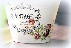 Nádoby - Vintage kvetináč - 3652216