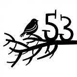 Tabuľky - Číslo na dom / vtáčik na konáriku - 3673556