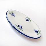 Polotovary - Dolly Porcelain (WhiteBlue Grapewine) - 3723967