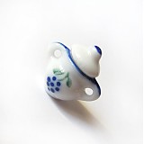 Polotovary - Dolly Porcelain (WhiteBlue Grapewine) - 3723969