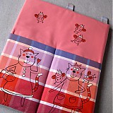 Detský textil - MICKY v RŮŽOVÉ - kapsářek - 3733294