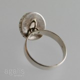 Prstene - Strieborný prsteň s karneolom - 409640