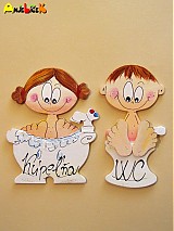 Tabuľky - Menovky kúpeľňa a wc - 625592