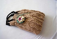 Veľké tašky - Pletená kabela - 757407