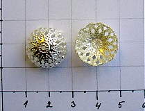 Komponenty - Kaplík veľký 17 mm/ 10 ks - 964783