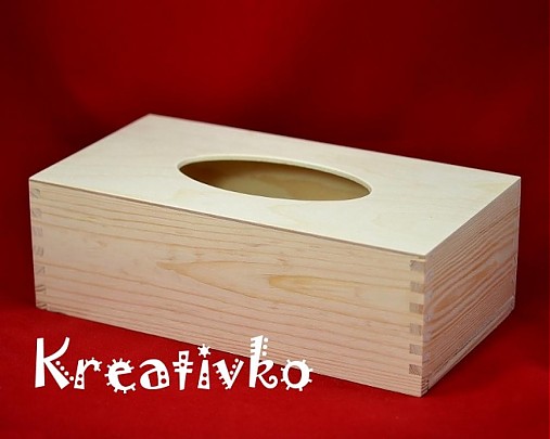  - Krabička na vreckovky - podlhovastá - 1173031