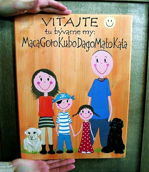 Tabuľky - obrázok na bránu...pre MacaMaca - 1342702