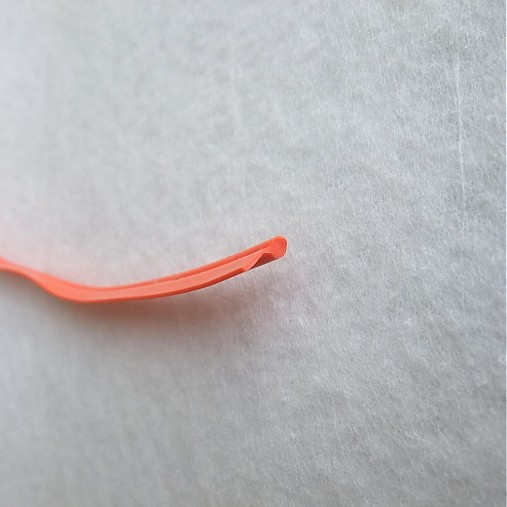 Iný materiál - Kéder, PVC paspuľka - oranžový - 1380964