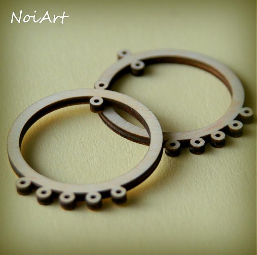 Materiál ručne robený - Kruh s kolieskami na vešanie  - 1776109