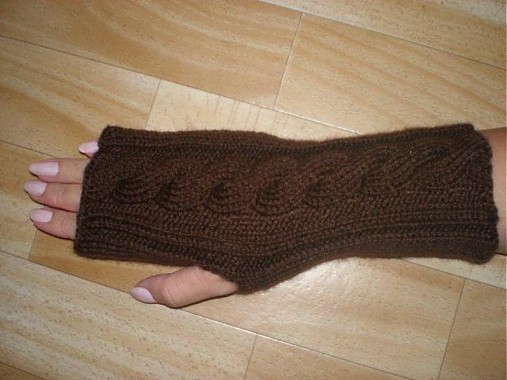  - Ručne pletené rukavice - 183041