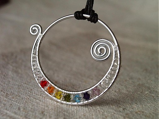 Náhrdelníky - energia farieb - 1847279