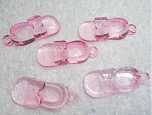 Plast.topánočka-1ks (ružová)