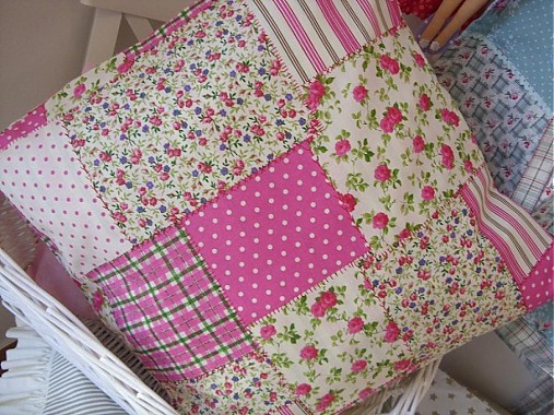 patchwork vankúšik:)