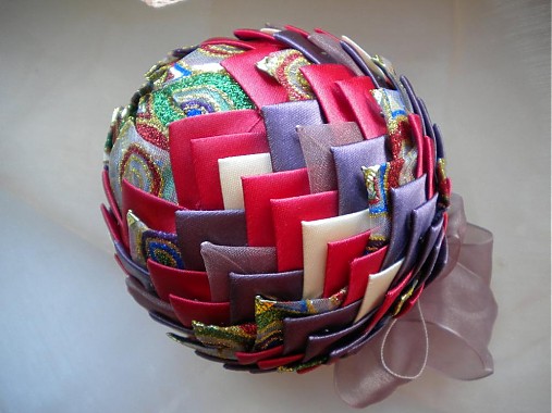  - VÝPREDAJ - Patchwork guľa 10 (veľkosť 10 cm) - 2024823