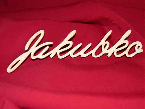 Úložné priestory & Organizácia - Vyrezavane mena slova - 2117099