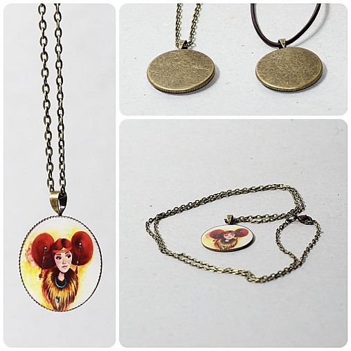 Náhrdelníky - BARAN - Aries - Medailónik podľa znamenia  - 2156585