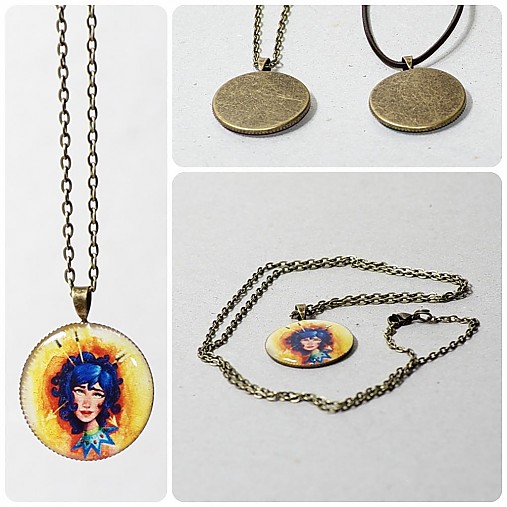 Náhrdelníky - SAGITTARIUS - STRELEC - Medailónik podľa znamenia  - 2159209