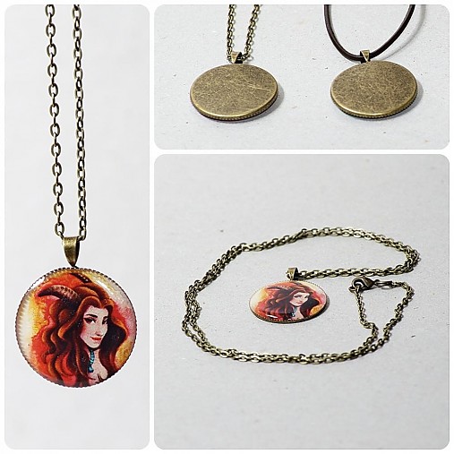 Náhrdelníky - CAPRICORN - Kozorožec - Medailónik podľa znamenia - 2173146