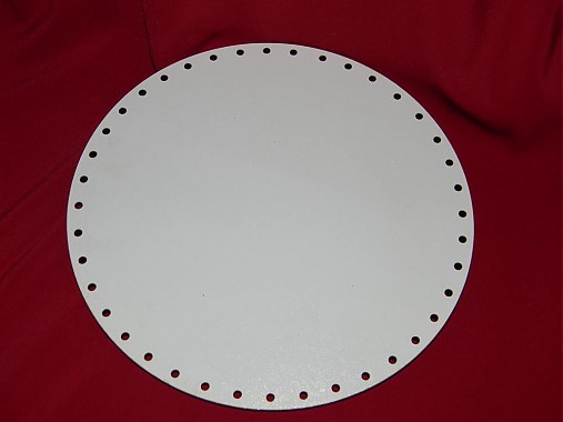 Materiál ručne robený - Spodok kruh na Pedig 18cm - 2265602