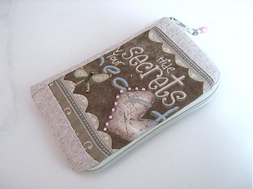 Na mobil - Skryj tajemmství, ve svém srdci - luxusní pouzdro na mobil - 2392891