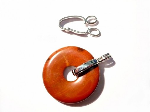 Komponenty - Závěs na donut do 3 cm - 2404194
