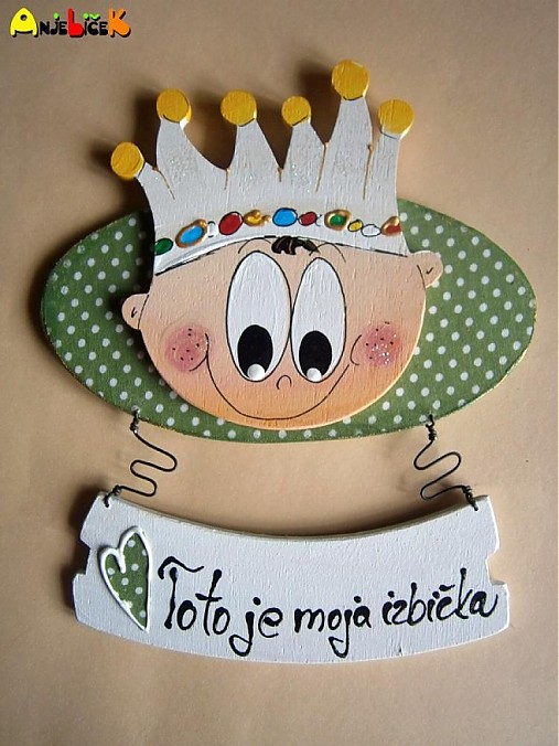 Tabuľky - Menovka kráľ - 2412462