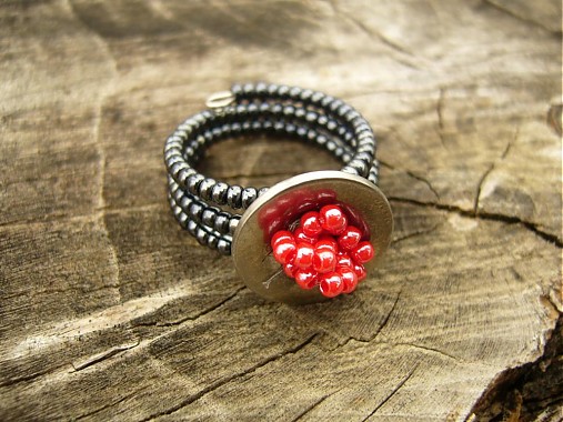 Prstene - Prsteň RUŽOVÝ MÁČIK - 2414074