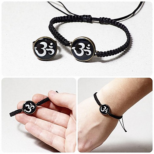 Náramky - OM - AUM - OHM - Náramok - 2451169