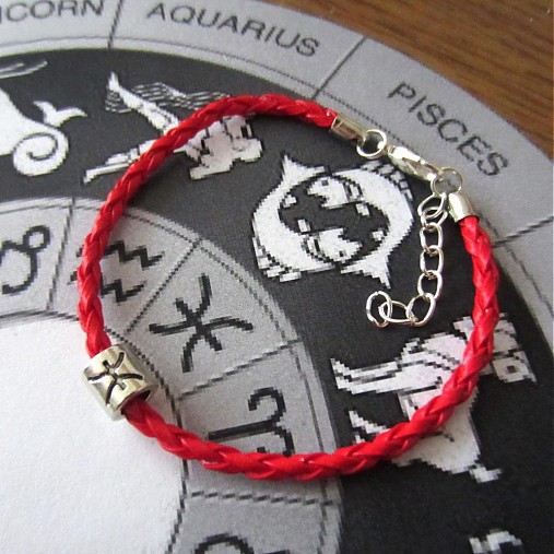 Náramky - Kabbalah, znamenie ryby - 2640888