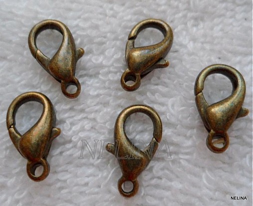 Karabínka-1ks (15x8mm-bronz-1ks)