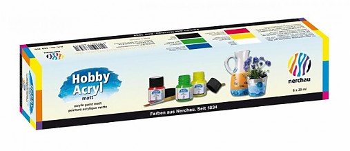  - Akrylové farby (matné) 6 x 20 ml - štartovacia sada - 2772850