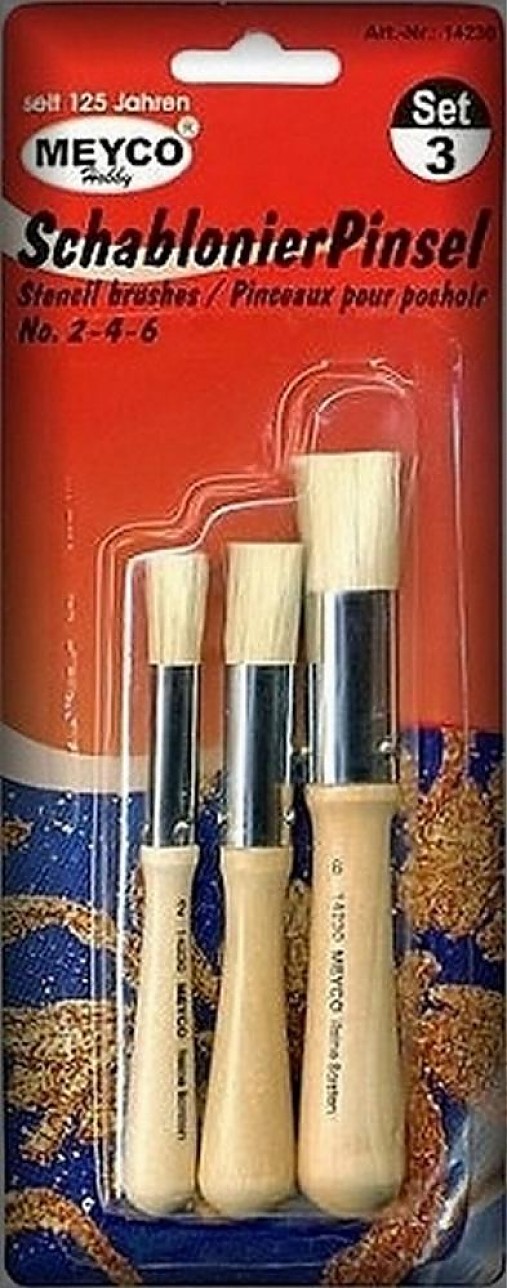  - Štetec tupovací MEYCO - sada 3 ks - 2781020