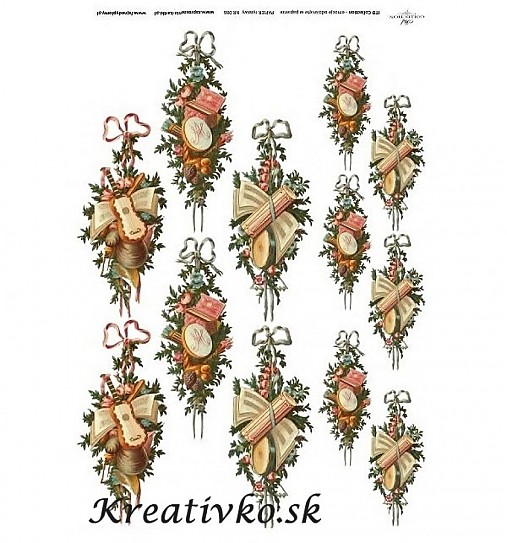  - Ryžový papier - R 0086  Vianočná dekorácia - 2784299