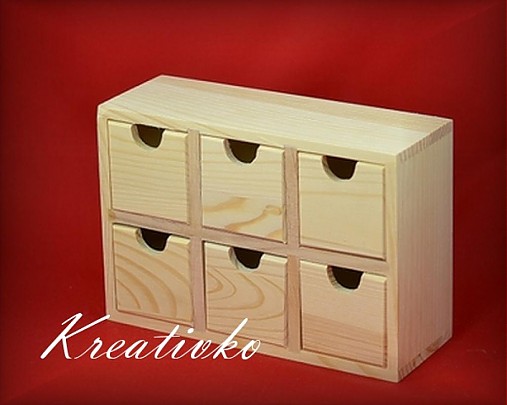  - Komoda:  6-zásuvková  - 2794033