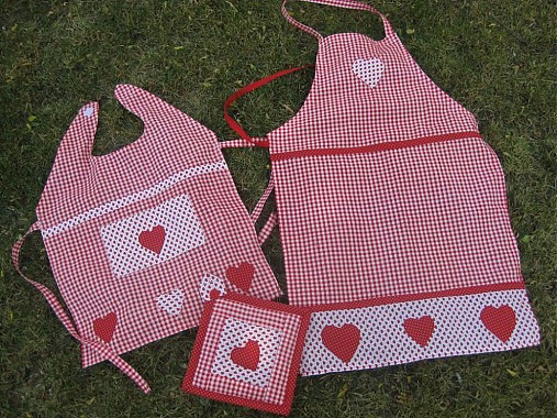 Detský textil - vidiecke zásterky - 2802126