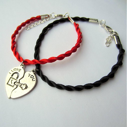 Náramky - Pre zaľúbených I LOVE YOU(točené) :)) - 2811574