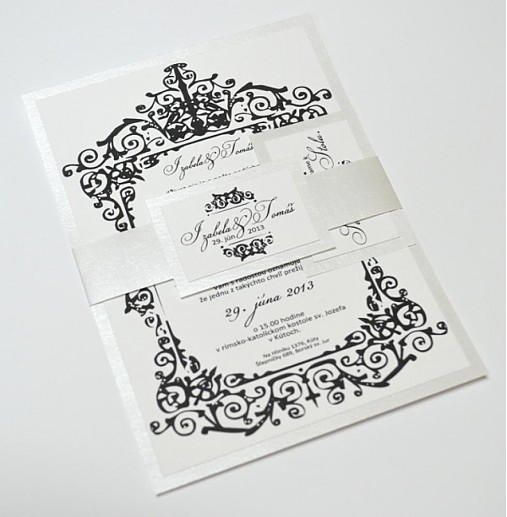 Papiernictvo - Svadobné oznámenie "DOTIE II." - 2841035
