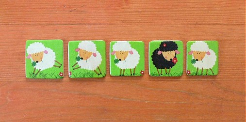 Magnetky - VESELÉ OVEČKY - 286260